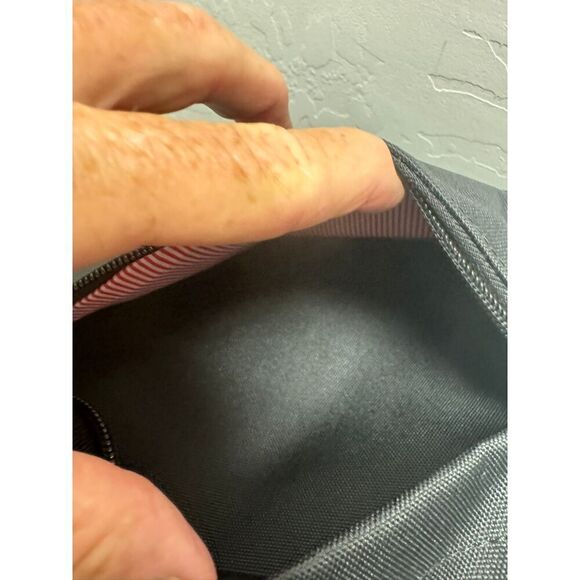 Herschel Black Classic Backpack Front Pocket Intel Logo 100 Polyester Size OS - Picture 9 of 9